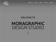 Tablet Screenshot of moragraphic.com